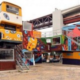 "Village underground lisboa": quando l'ufficio è un autobus (foto)