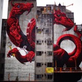 Edifici e arte: i graffiti più spettacolari del 2014 (fotogallery)