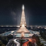Un progetto faraonico: l’edificio più alto d’Egitto sarà una piramide (fotogallery)