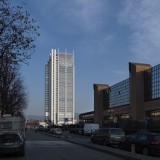un'immagine del grattacielo Sanpaolo a Torino