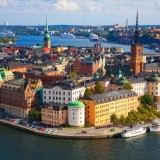 Una foto della città di Stoccolma in Svezia
