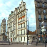 Una suggestiva immagine di Parigi ritoccata al computer
