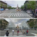 Riqualificazione, il "prima e dopo" delle città svelato da Urb-I e Street View (fotogallery)