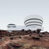 E se i monumenti più rappresentativi di New York venissero spostati nel deserto? (Fotogallery)