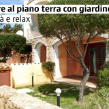 Case piano terra con giardino in vendita