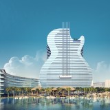 Il nuovo Hard Rock Cafè di Miami sarà il primo edificio a forma di chitarra