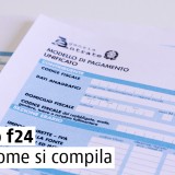 Modello f24 compilazione