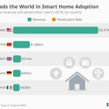 Immagine del giorno: Il mercato delle "smart home" nel mondo