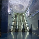 Dettaglio della stazione Toledo a Napoli