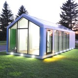 Questa casa prefabbricata ecosostenibile è stata costruita con una stampante 3D
