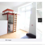 Affittasi monolocale “student friendly” a Londra. Ma lavatrice e bagno sono sotto il letto