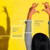Giallo e grigio sono i colori Pantone 2021 per trasmettere forza, energia e speranza