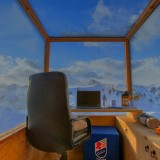 Un mini ufficio per lo smart working a 2400 metri nel cuore delle Dolomiti