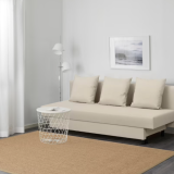 Il divano a tre posti di Ikea che si trasforma in letto a due piazze