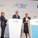 ##Bce decide il primo rialzo dei tassi da 11 anni, a luglio +25 pb