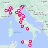 La mappa degli immobili all’asta di Medici Senza Frontiere, Unicef e altri Enti Morali