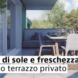 Case nuove con terrazzo