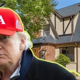 La casa d'infanzia di Donald Trump nel Queens (New York)
