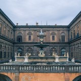 La vista di Palazzo Corsini da lungarno