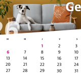 calendario gennaio 2026