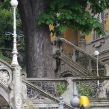 Particolare di Villa Scott a Torino