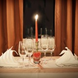 come decorare la tavola per San Valentino