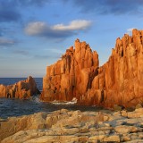 rote Felsen von Arbatax