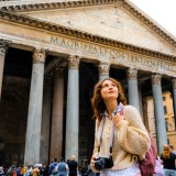 itinerario a piedi roma