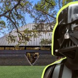 L'iconica "casa di Darth Vader" a Houston (Usa)