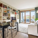 Three-room apartments with terrace and garage