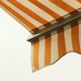 Particolare di una tenda da sole