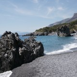 spiaggia nera maratea