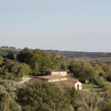 Sur la route des vignobles de Toscane