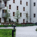Cortile condominiale