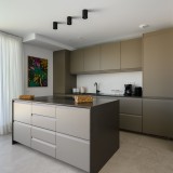 Cocina con un cuadro