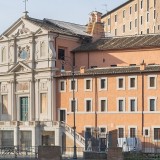 Entrata del Carcere Mamertino sotto la chiesa di San Giuseppe ai Falegnami