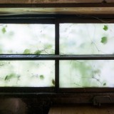 Finestra a bocca di lupo vista dall'interno