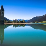 Lago di Resia: campanile nel lago, leggenda e come visitarlo
