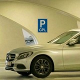 Parcheggio per auto GPL