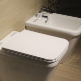 WC e bidet filomuro