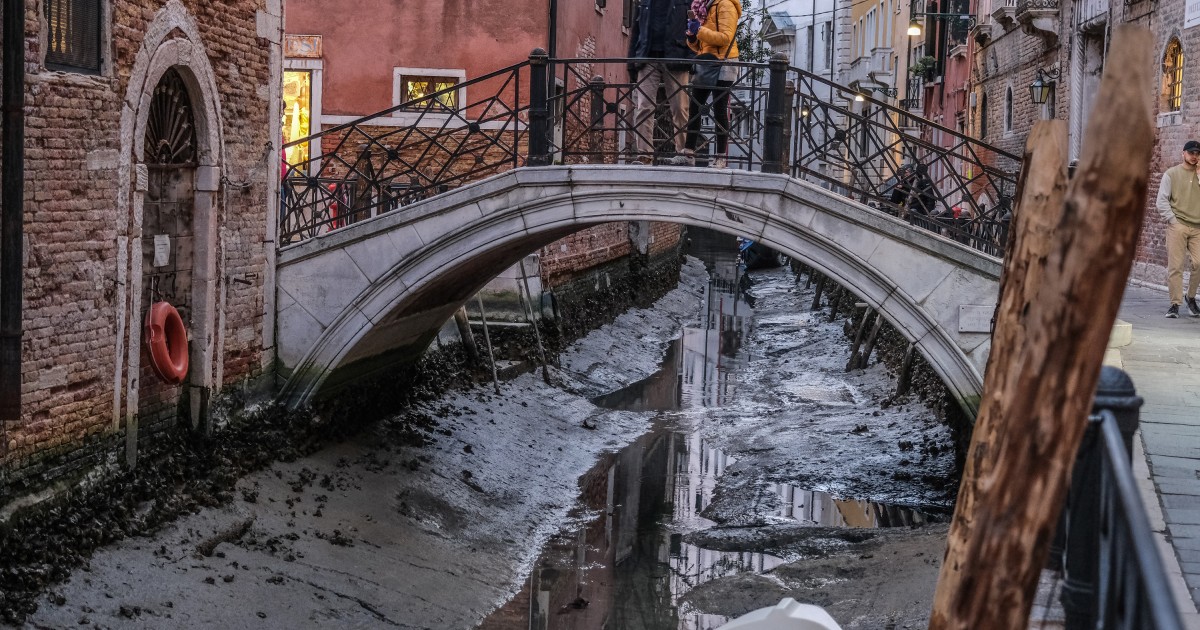 Acqua bassa a Venezia nel 2023 — idealista/news
