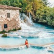 Hot springs in Italy