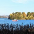 L'isola di Pfaueninsel nel fiume Havel