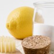 bicarbonato e limoni con spazzolina 