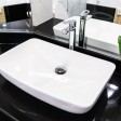 Lavabo lucido bianco