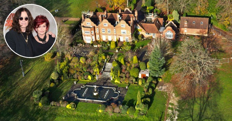 Il rifugio di Sharon e Ozzy Osbourne nel tranquillo Buckinghamshire —  idealista/news
