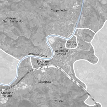 Mappa interattiva delle aree di interesse per selezionare la regione dove vuoi effettuare la ricerca